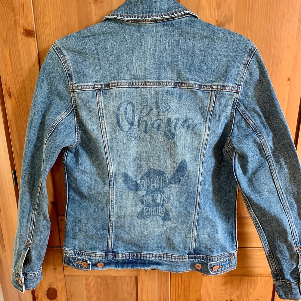 NWOT One-Of-A-Kind Stitch “Ohana” Jean Jacket